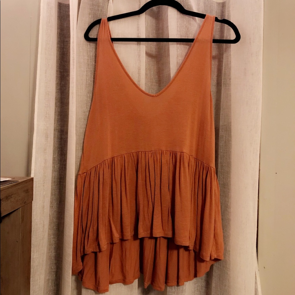 Rags II Riches Peach Tank